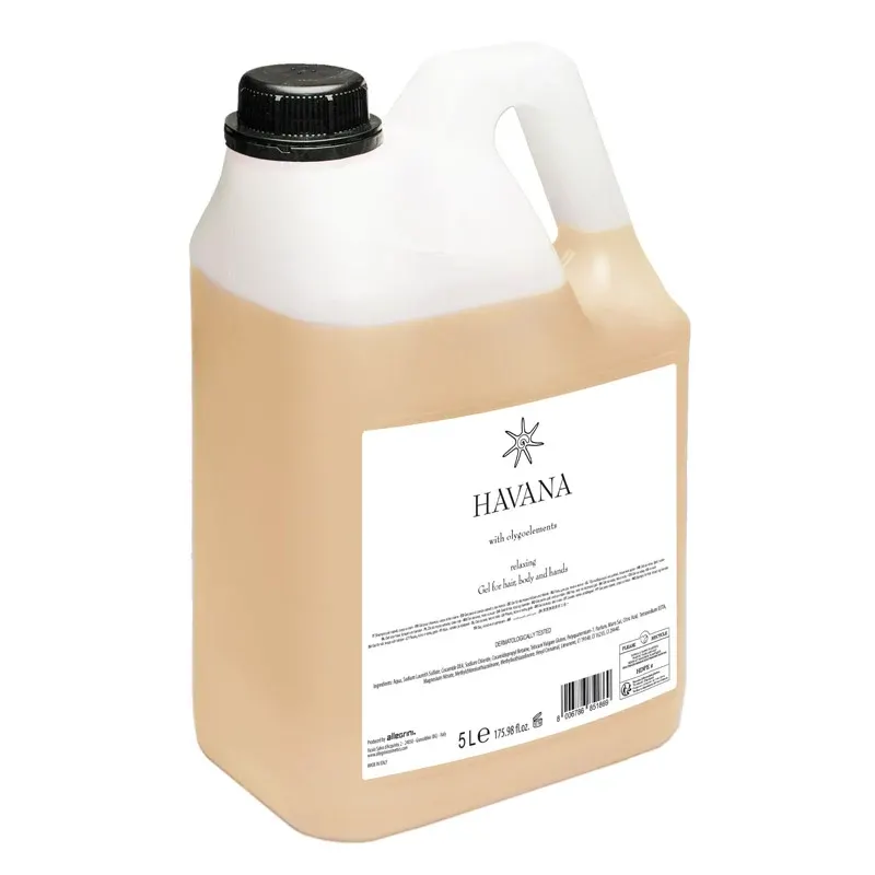 Bagnodoccia e shampoo, tanica 5 L per dispenser - Havana