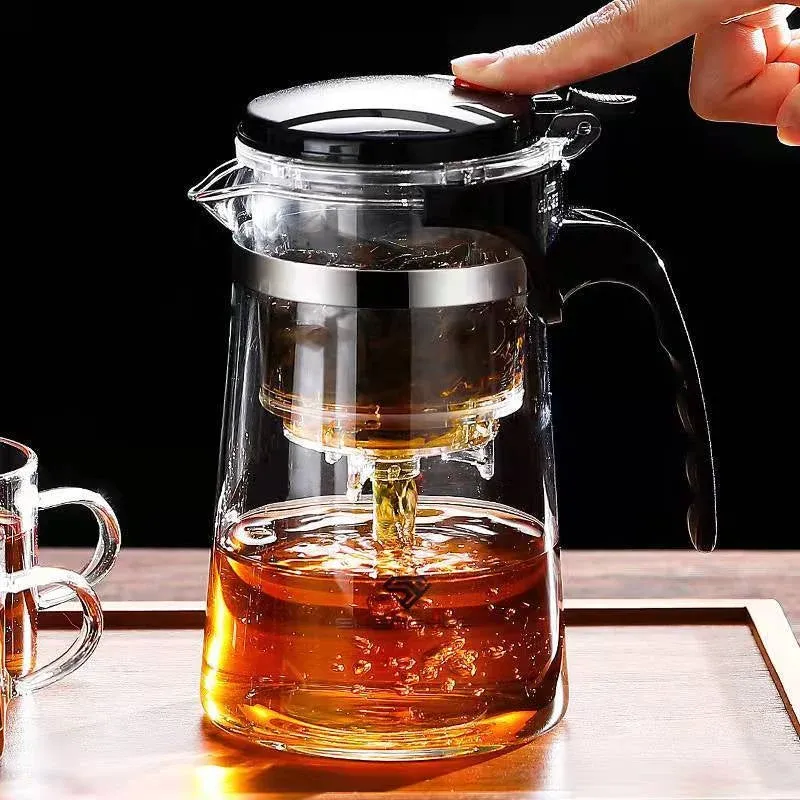 TeaTime Heat Resistant Glass Teapot - Image 0