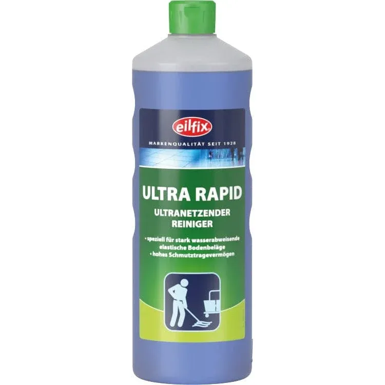EILFIX ULTRA RAPID – Ultranetzender Reiniger für anspruchsvolle Bodenflächen 1 Liter Flasche