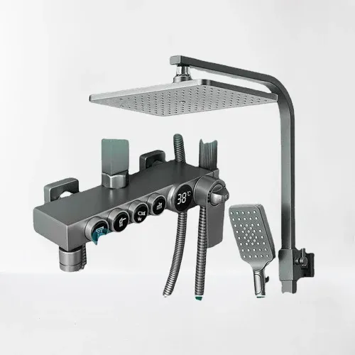 Smart Thermostatic Digital LCD Bidet Sprayer Elegant Shower Set - Image 0