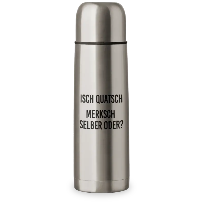 Merksch selber oder? - Thermosflasche