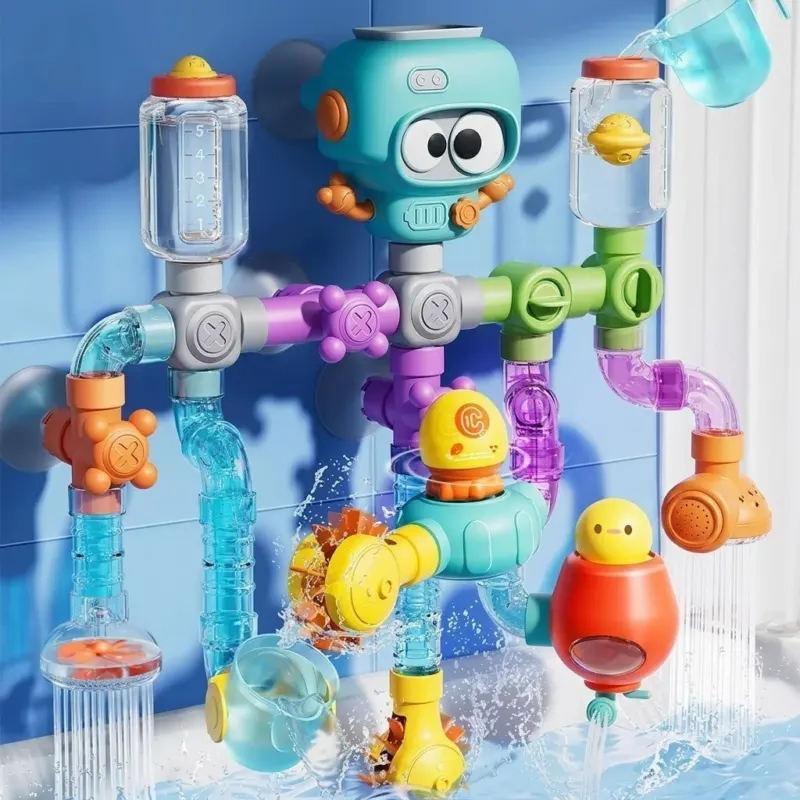 Little Plumber Toddler Waterworks Bath Toy Set - Image 0