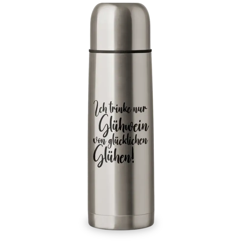 Glühwein von glücklichen Glühen - Thermosflasche