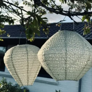 Lampe mit Solarzellen - Dusty Green