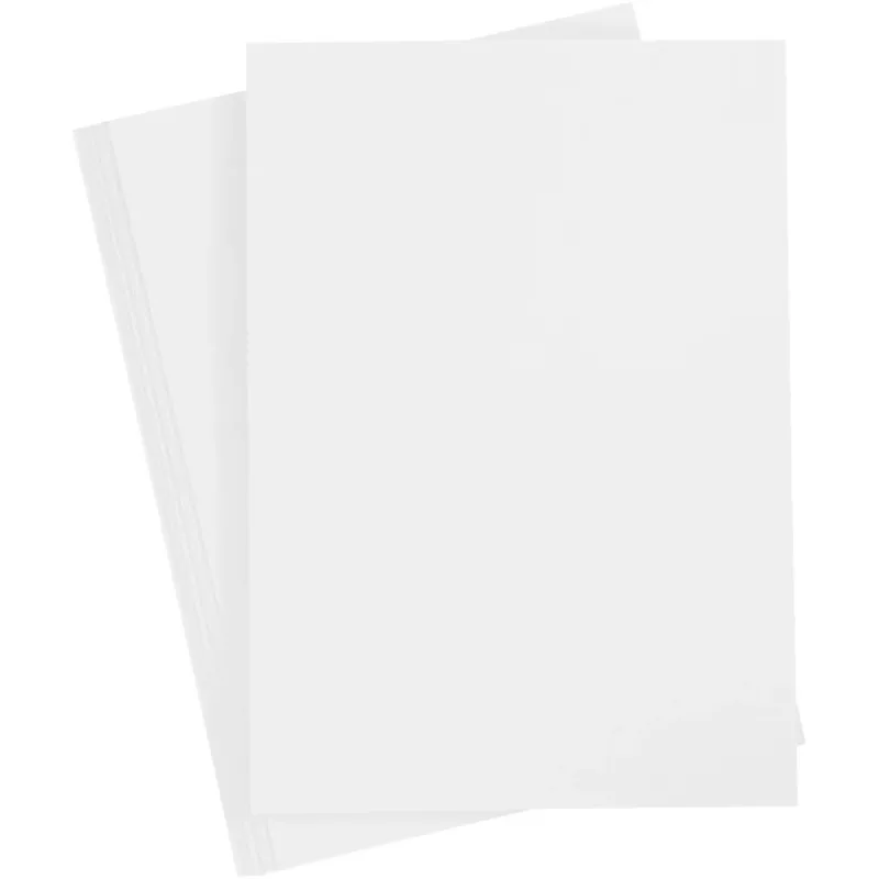 Card, A4, sheet 210x297 mm, 210-220 g, white, 10 sheet
