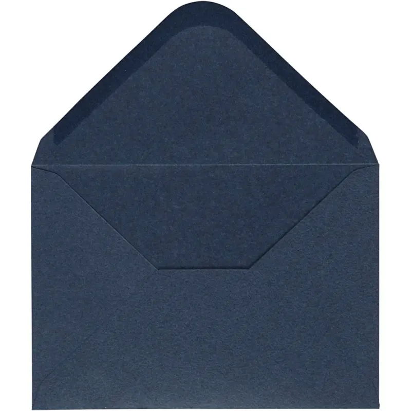 Envelopes, envelope size 11,5x16 cm, 110 g, blue, 10 pc
