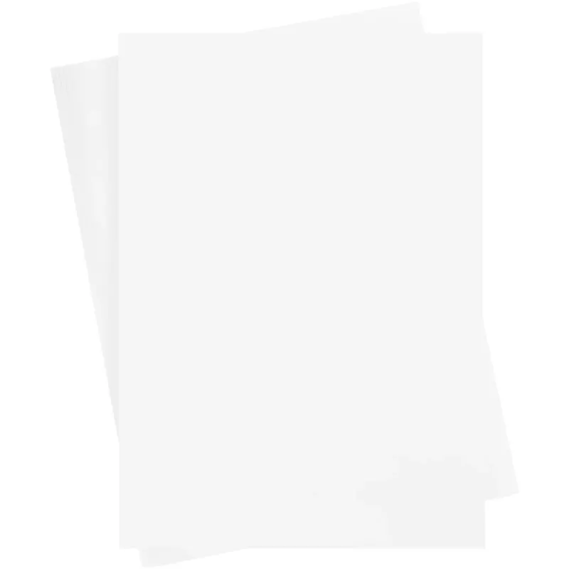Card, sheet 50x70 cm, 270 g, white, 10 sheet