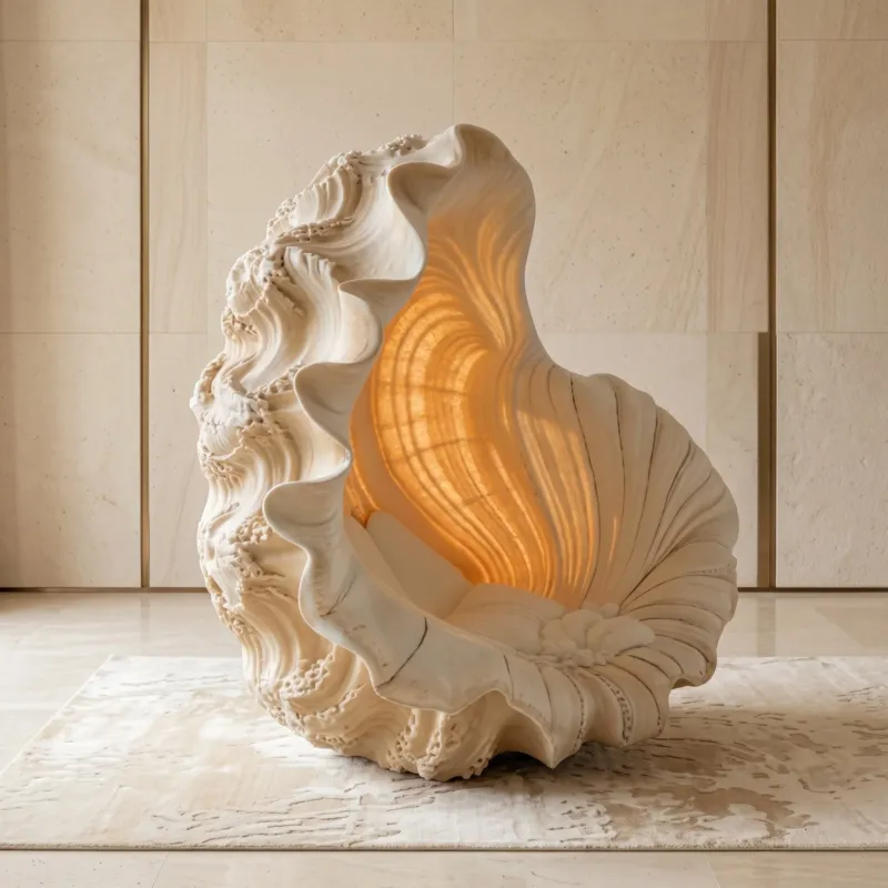 Mermaid Sea Shell Lounger Chair - Image 0