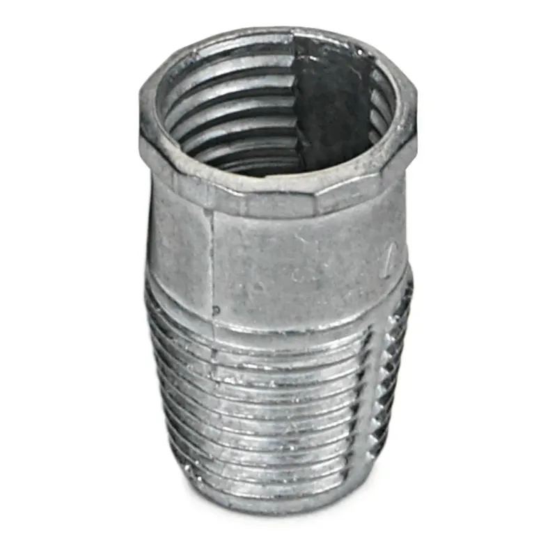 Eine Nahaufnahme des Nölle Profi Brush Stielgewinde Metallpinsel für präzises Malen von Nölle Profi Brush Bürsten- & Pinseltechnik e.K.-1 Stück, konzipiert für sichere Befestigung und präzise Malarbeiten.