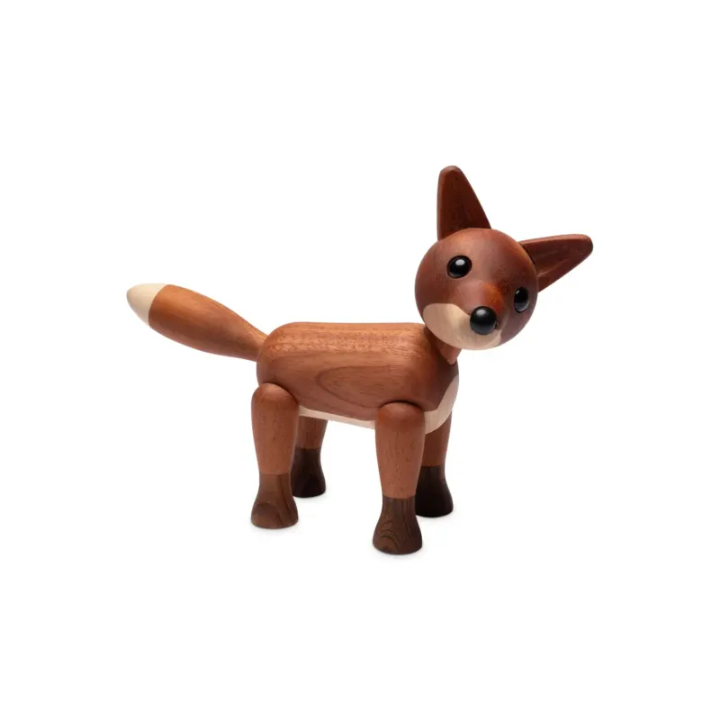 Holzfuchs Foxy – Mahagoni · 12 cm | Spring Copenhagen