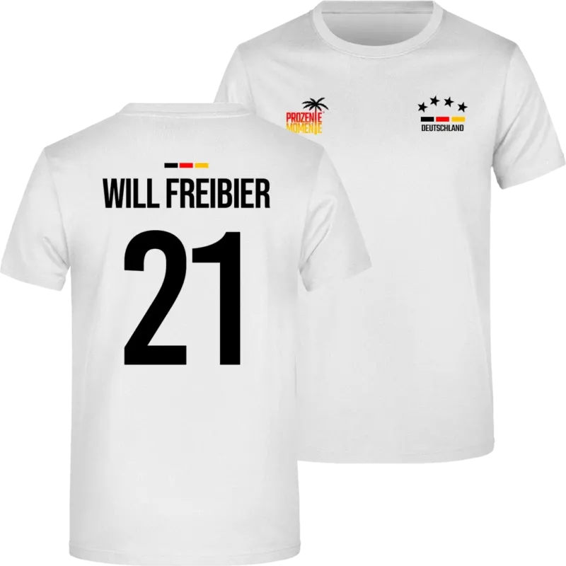 Will Freibier - Deutschland T-Shirt