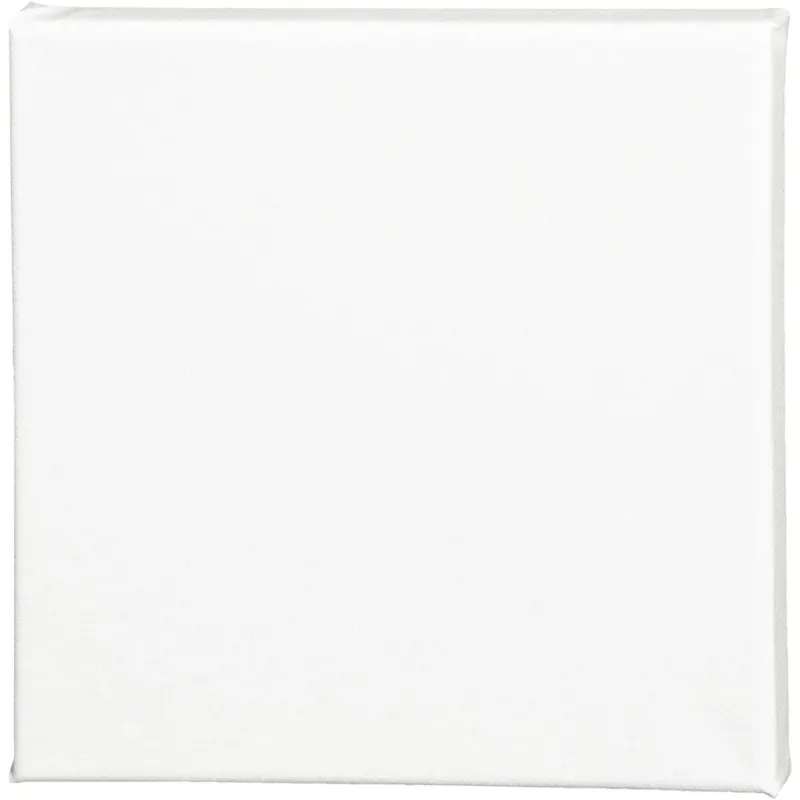 Canvas, D. 1.6 cm, size 20x20 cm, 360 g, white, 10 pc