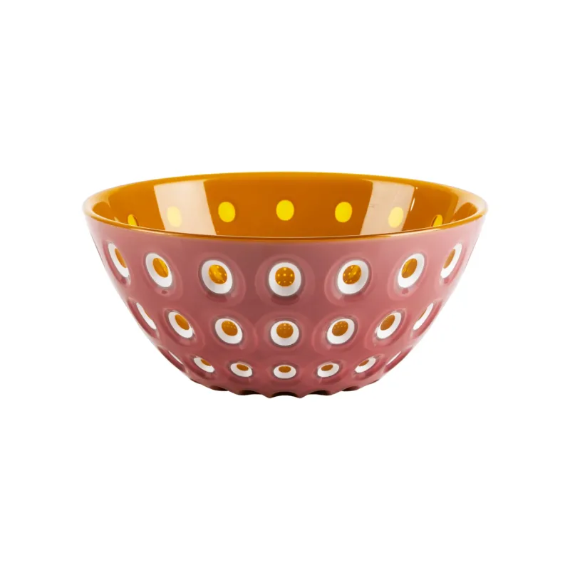 BOWL "LE MURRINE" Mauve/White/Caramel