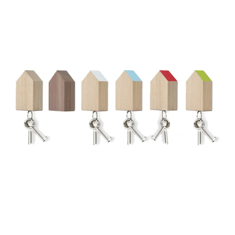 Schlüsselbrett Schlüsselhaus – Holz · 9 cm | side by side