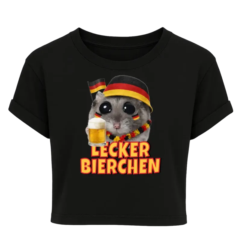 Lecker Bierchen Deutschland Edition - Crop Top