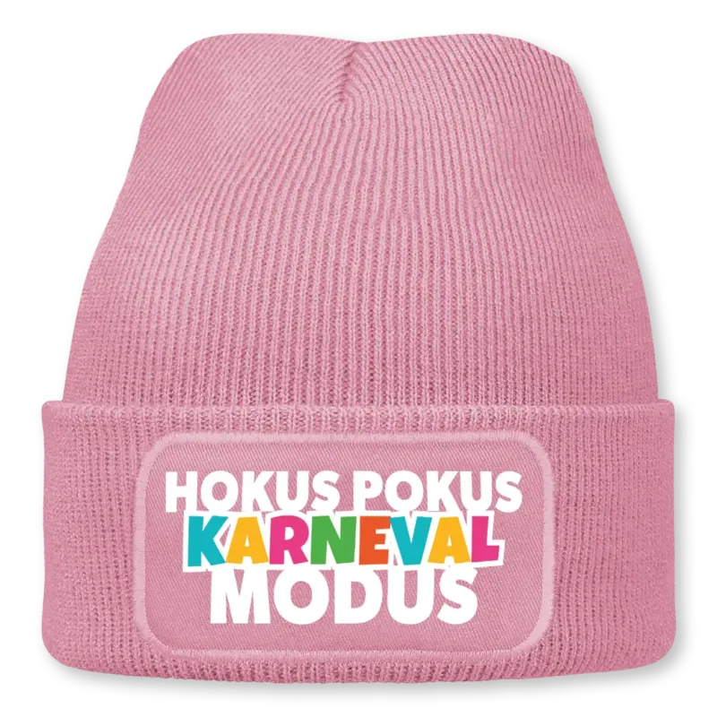 Hokus Pokus Karneval Modus - Beanie #farbe_rosa