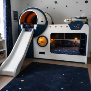 Galaxy Explorer Space Adventure Kids Bunk Bed