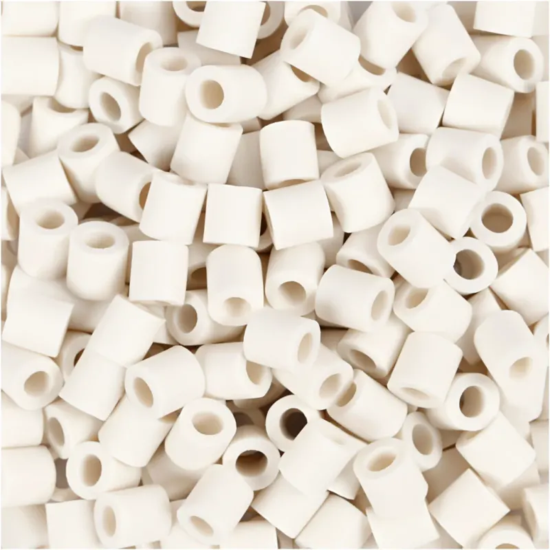 NABBI BioBeads, size 5x5 mm, hole size 2.5 mm, medium, white, 3000 pc