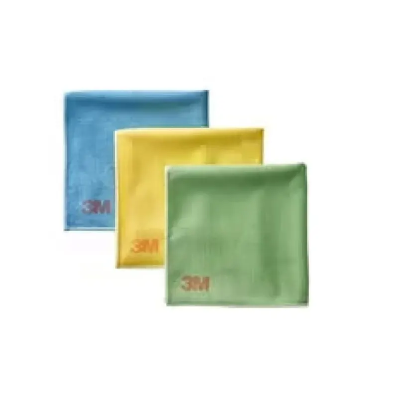 3M Scotch-Brite 2011 Hochleistungs-Mikrofasertuch, 3 Farben 3 Stück
