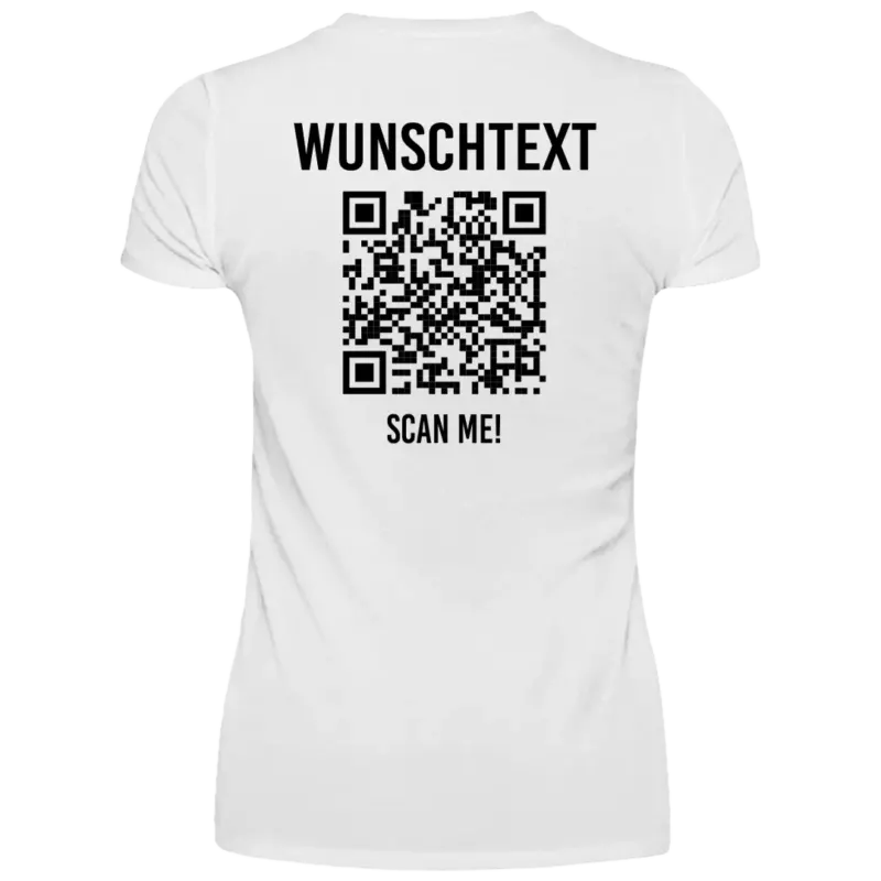 Wanna fuck? - QR-Code Damen T-Shirt