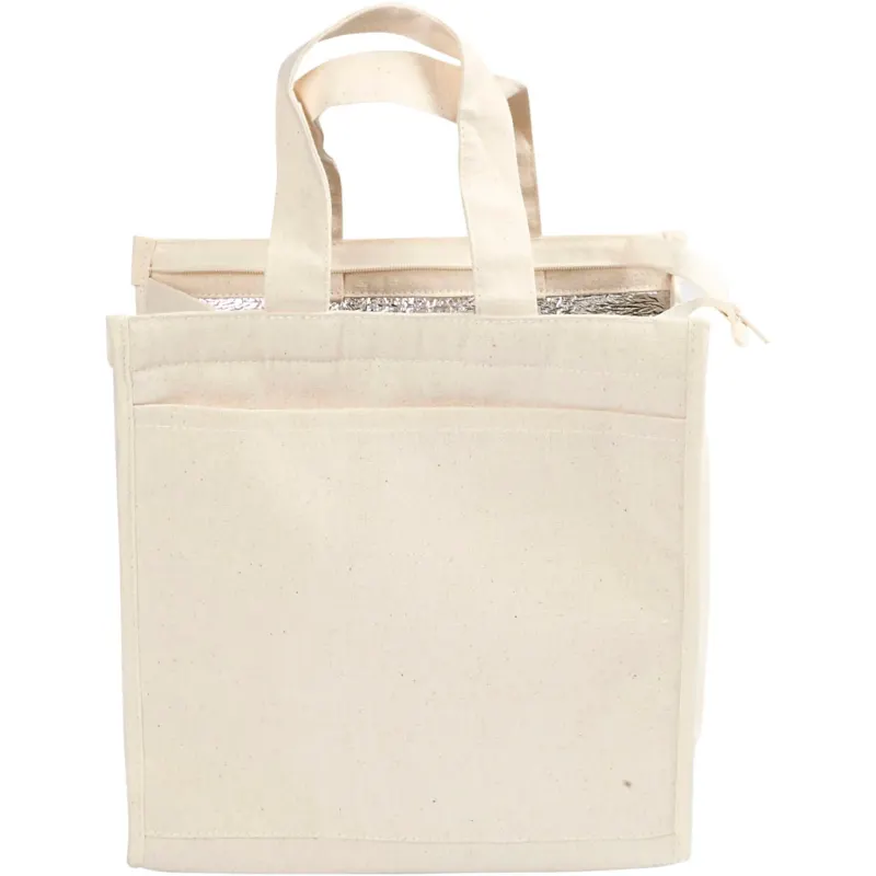 Cooler, size 25x24x12 cm, 220 g, light natural