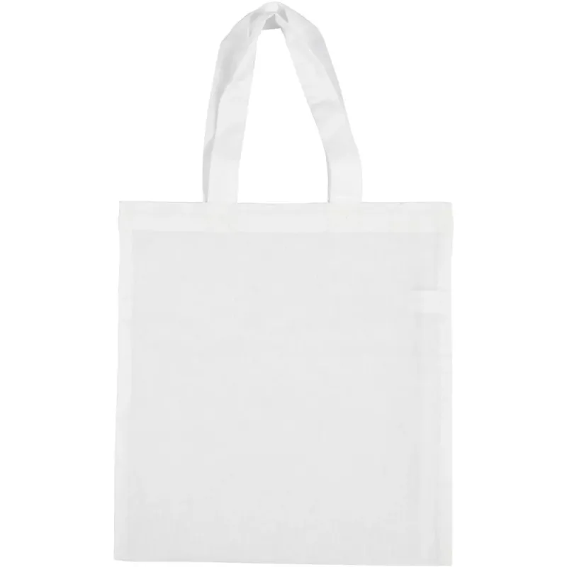 Tote Bag, size 28x30 cm, 130 g, white