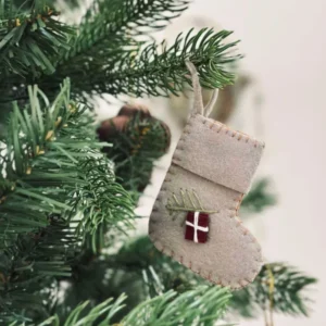 Weihnachtssocke zum Aufhängen - Mini