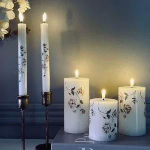 LED Rose flower – Set mit 3 Stk. und Fernbedienung