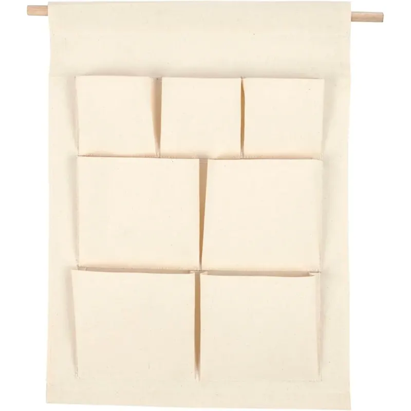 Hanging Organiser, H: 46 cm, W: 34 cm, light natural