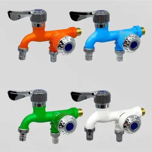 Double Divider Universal Connector Faucet - Image 0