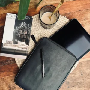 iPad-Sleeve - Schwarz / Schwarz