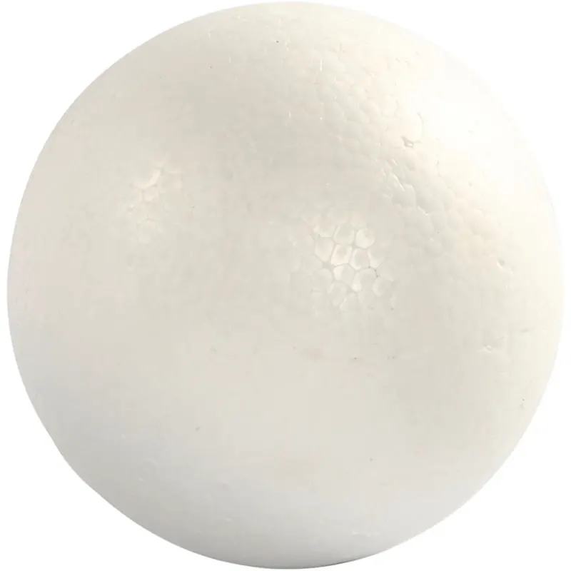 Polystyrene Balls, dia. 14,8 cm, white