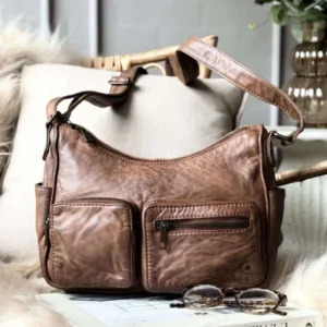 Schultertasche Sienna - Chestnut