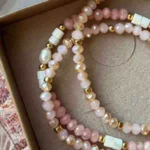 Armband Sarabella Soft Rose – Set mit 3 Stück