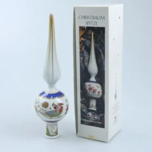 Christbaumspitze H 26 cm (vergoldet) mit OVP