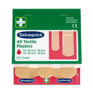 Auslaufartikel: Holthaus Medical Salvequick® Pflaster Nachfüllset REF 6444 Schutzverpackung 2 Größen | Packung (40 Stück)