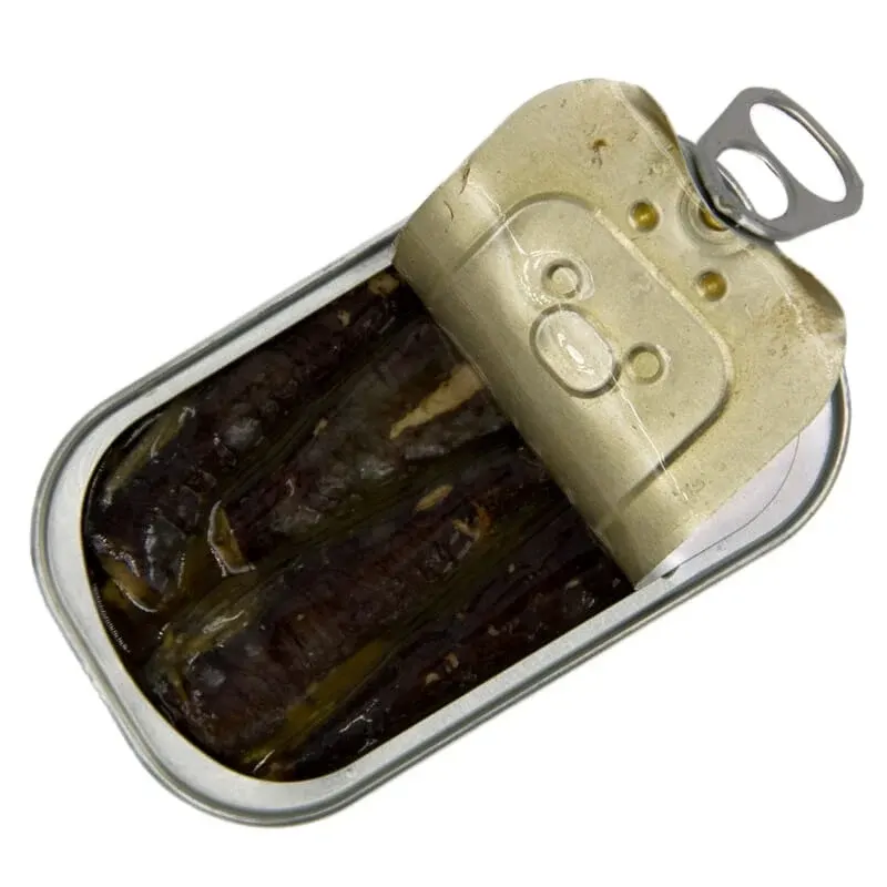 Sardines in olijfolie met citroen
