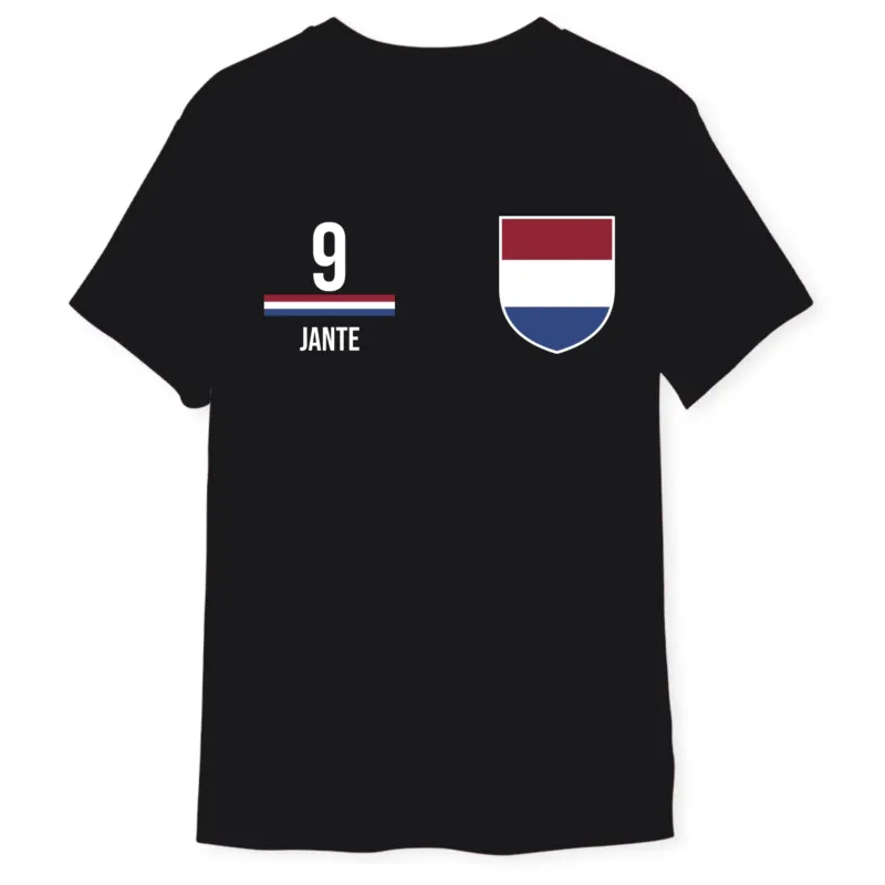 Personalisiertes Holland Niederlande Trikot T-Shirt