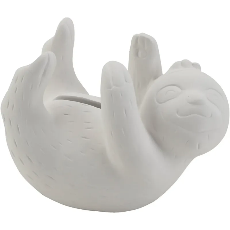 Money Box, Sloth, size 11x6x5 cm, 6 pc