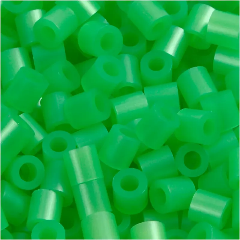 PhotoPearls, size 5x5 mm, hole size 2,5 mm, medium, green mother-of-pearl (22), 6000 pc