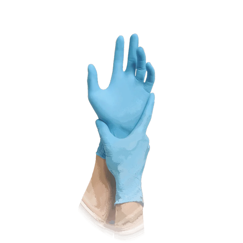 MaiMed-solution100 Latexfreier Handschuh, blau, 100St./Box