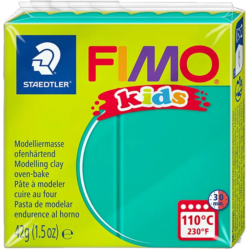 FIMO® Kids Clay, green, 42 g