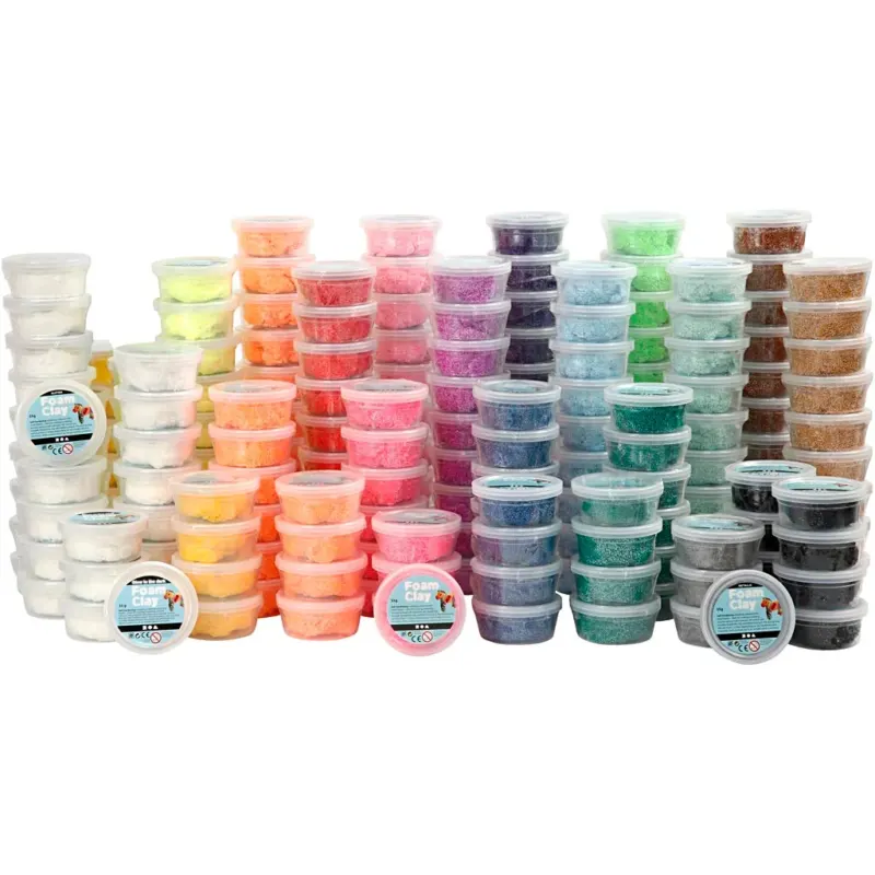 Foam Clay®, assorted colours, 21x10 tub