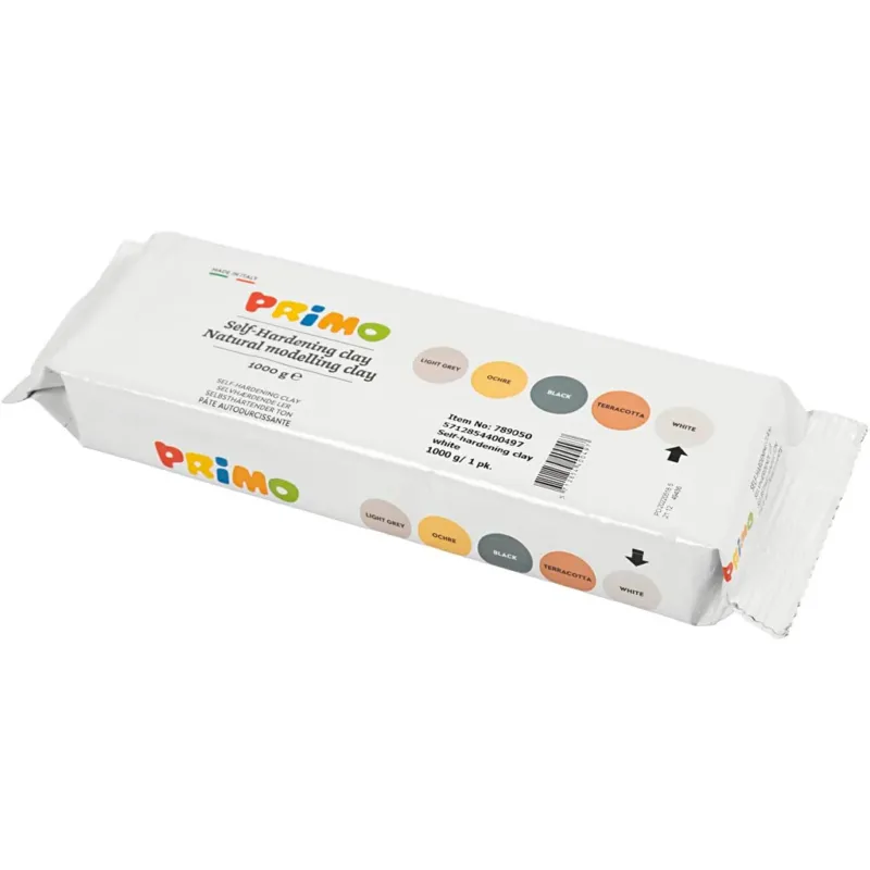 Self-Hardening Clay, white, 1000 g