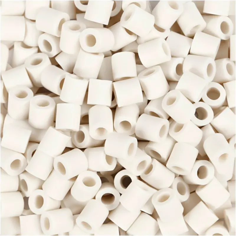 NABBI BioBeads, size 5x5 mm, hole size 2.5 mm, medium, yellow, 1000 pc