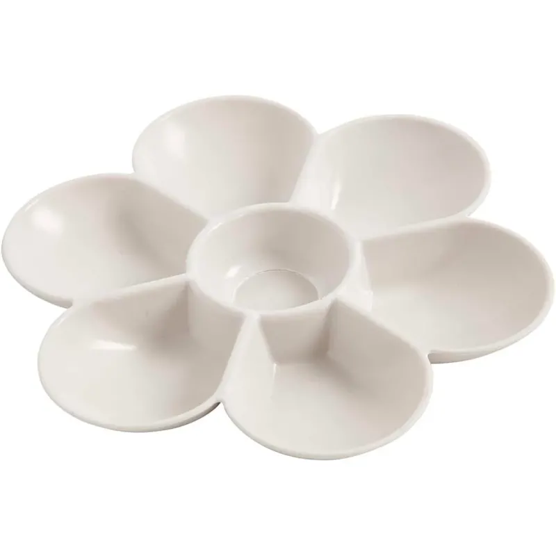 Palette, dia. 17,5 cm, white