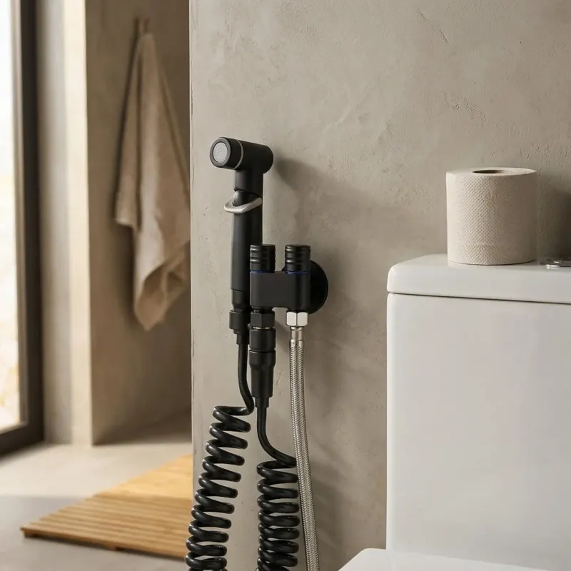 Bathroom Fresh Wall Mounted Faucet Spray Set - Image 0