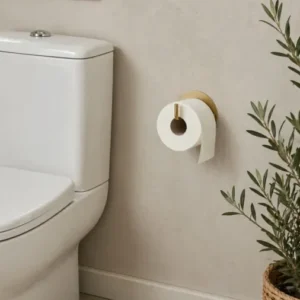 Toilettenpapierhalter - Messingoptik