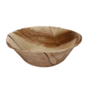 Bowl Palm Leaf 400ml Ø15,5 cm (100 pcs)