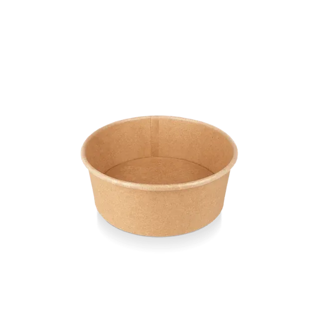 Salad & sauce cups 360ml Ø11,8x5,5 cm kraft (500 pcs)